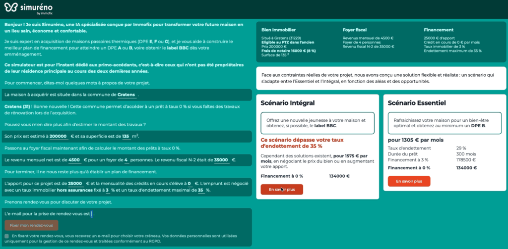 Simuréno screenshot